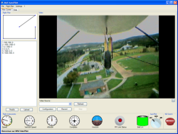 Ground station graphical user interface